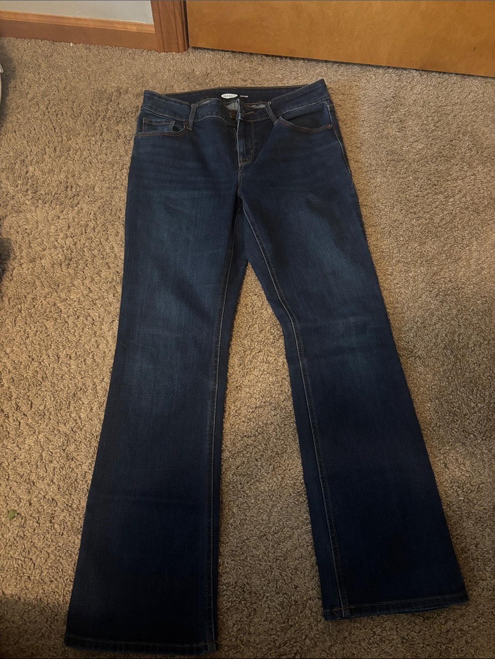 Old Navy Dark Blue Flare Jeans